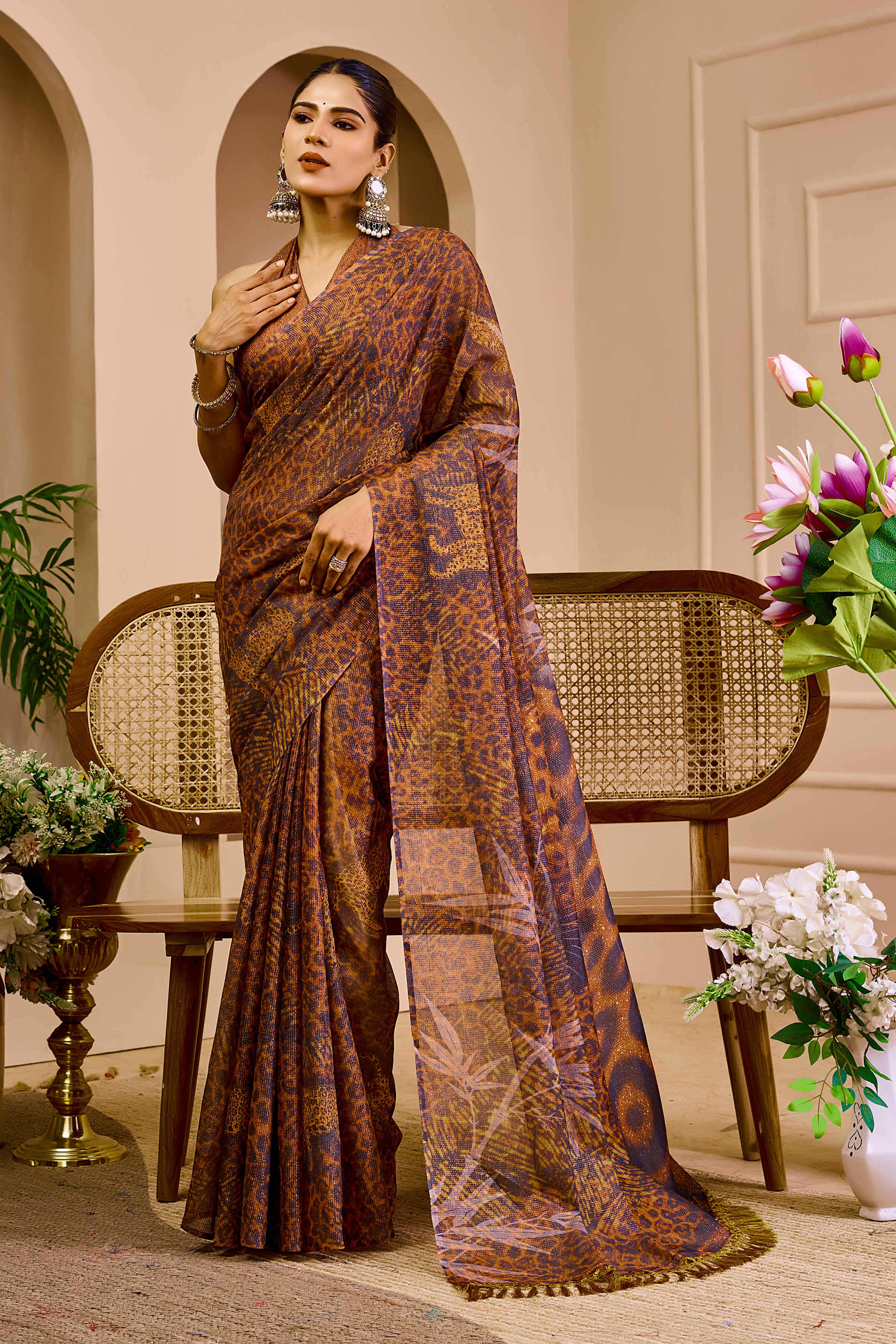 Fabric Grain Can Change the Way a Saree Falls on the Body
