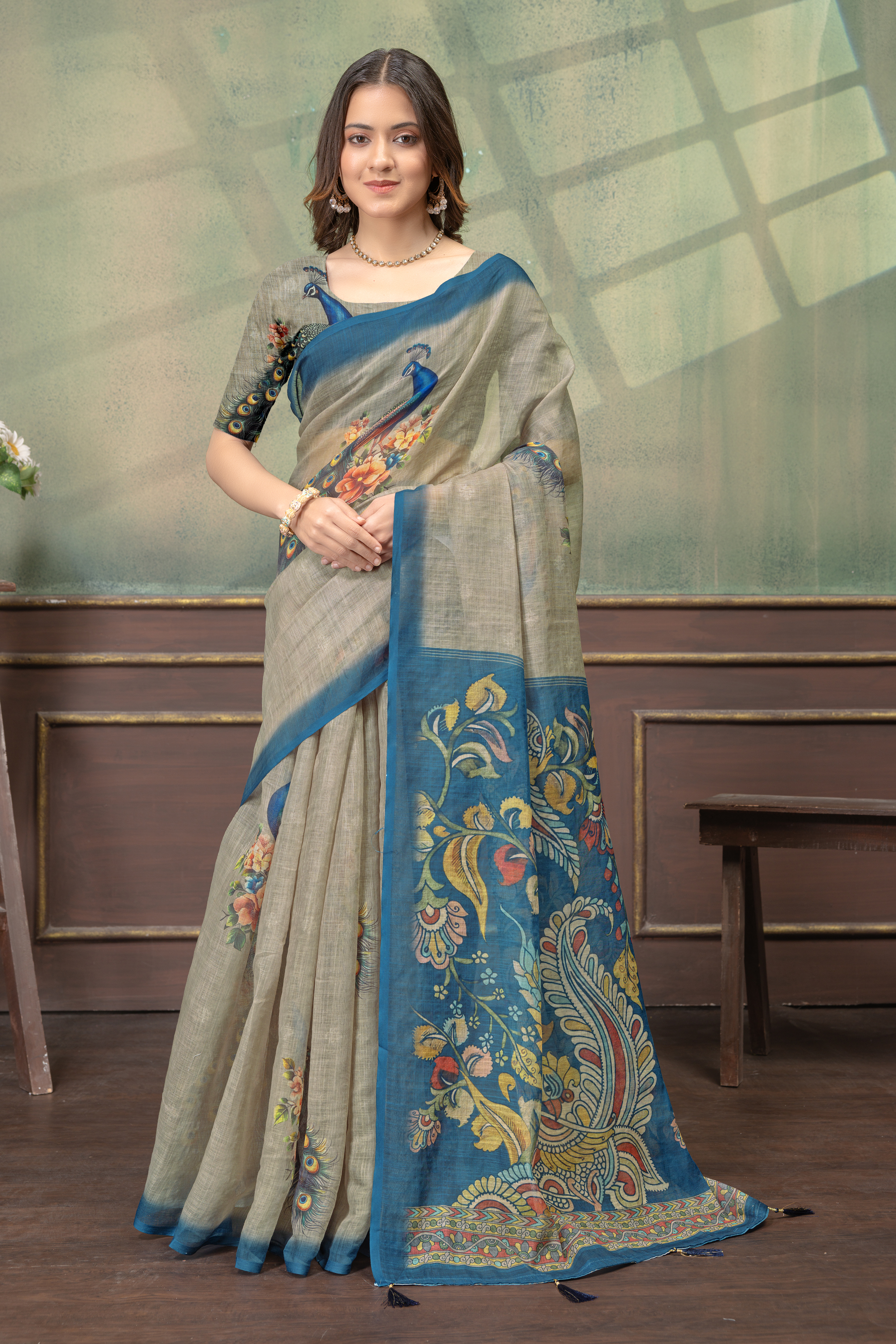 Bengali Shari Shopping Vocabulary for Border and Pallu That Makes Online Buying Easier